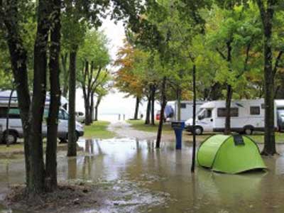 alerte météo tourisme, alerte météo camping